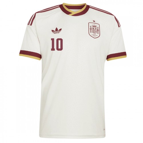 Spanien Dani Olmo #10 Replika Bortatröja VM 2026 Kortärmad